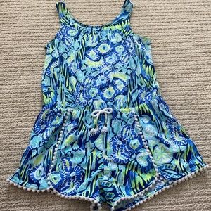 Girls Lilly Pulitzer romper